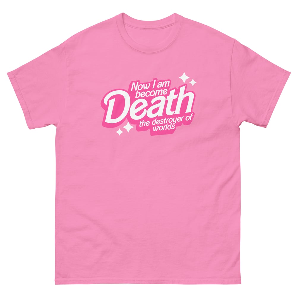 Image of Become Death PINK tee