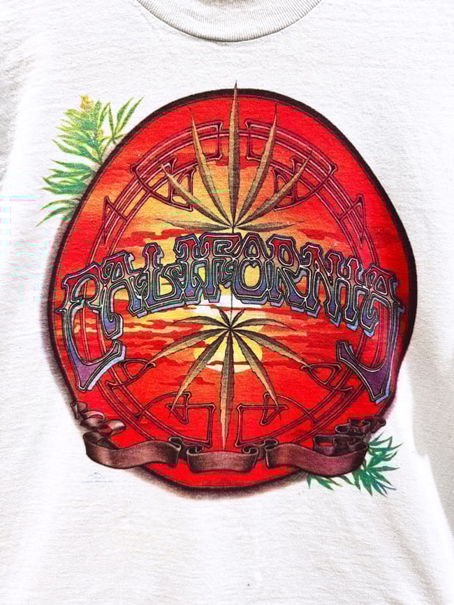 1973 California Marijuana Initiative T-Shirt - Size M