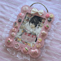 Image 2 of ⋆˚࿔ L deathnote picture frame