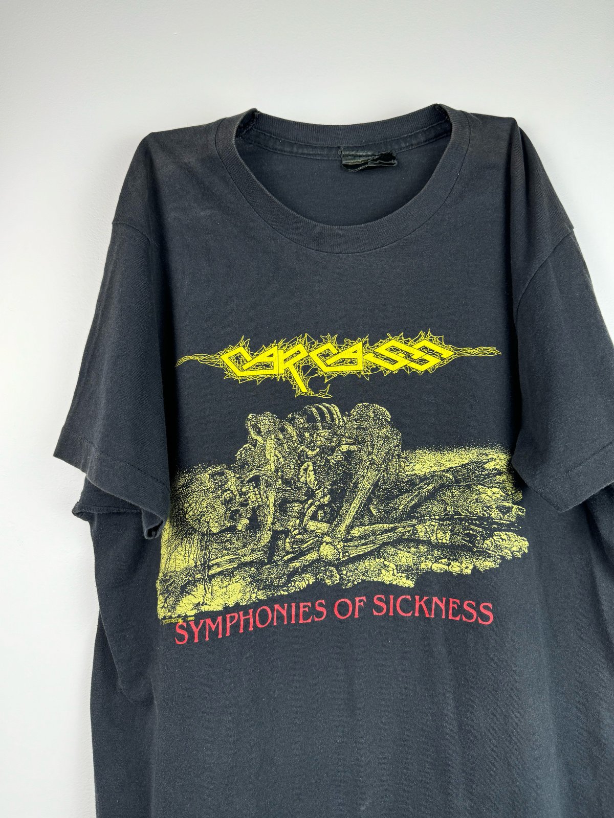 1990 Carcass Symphony of Sickness | Stitch Ossuary