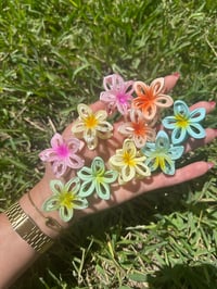 Image 1 of Mini aloha hair Clips (Pair)