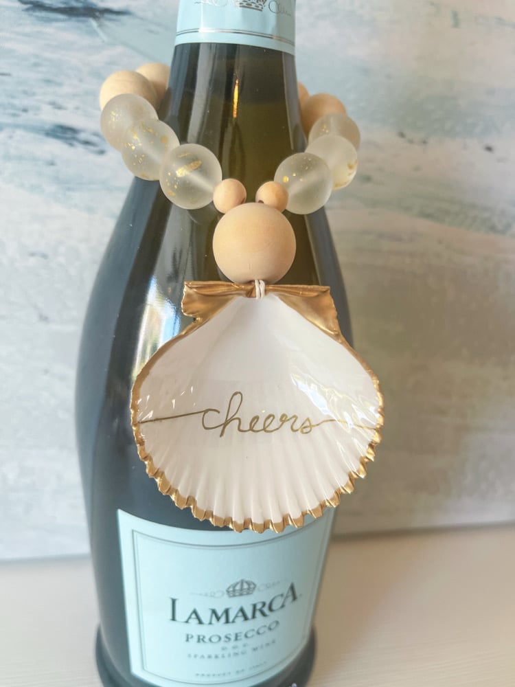 Image of Cheers | Wine Bottle Charm