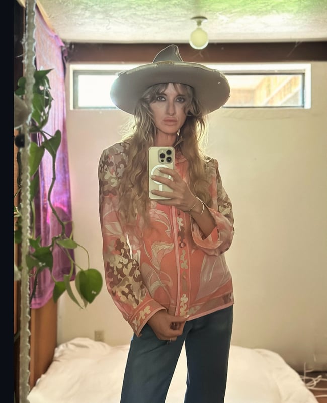 late 1960s Emilio PUCCI cotton blouse