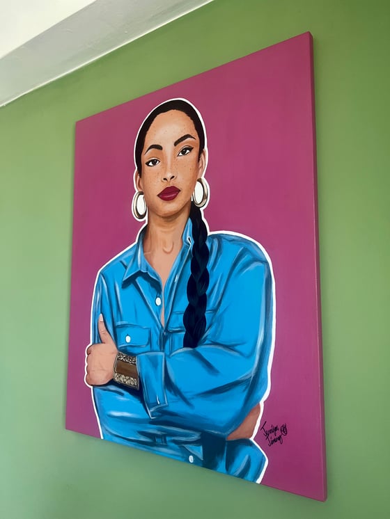 Image of Sade Original Painting