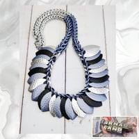 Image 1 of Monochromatic Scale Necklace