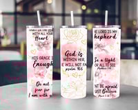 Image 1 of Inspirational Faith Tumbler