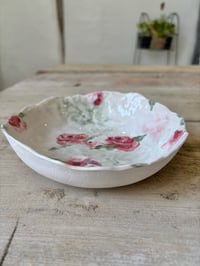 Image 2 of Rose shallow bowl