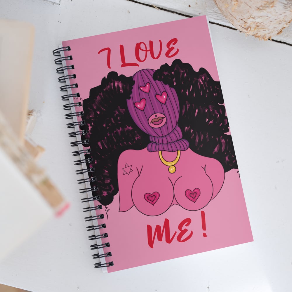 Image of Love Spiral notebook