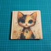 Eco Cat Notebook upcycled 