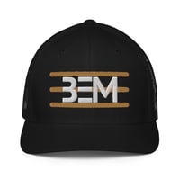 Image 1 of BEM (3 Bars) Closed-back trucker cap
