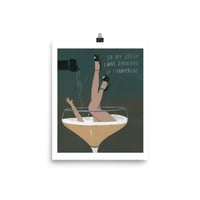 Image 2 of DROWNING IN CHAMPAGNE POSTER