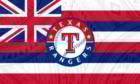 Texas Rangers Hawaiian Flag