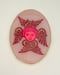 Image of Cherub Oval Pink/Gold