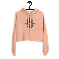 Image 1 of Hamsa Crop Hoodie