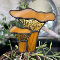 Image 4 of Chanterelle Mushroom Plant Stake