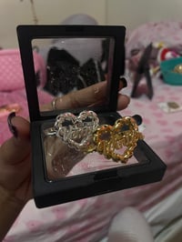Image 1 of PRE order name rings🩵*READ BIO*