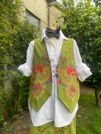 Image 7 of CHALECO FEITO A MAN. FOLIADA78. Talla M. 