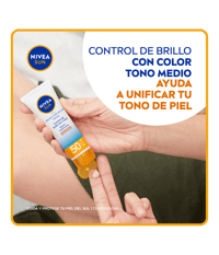Image 4 of Nivea Protector Solar Con Color Tono Medio 50ml