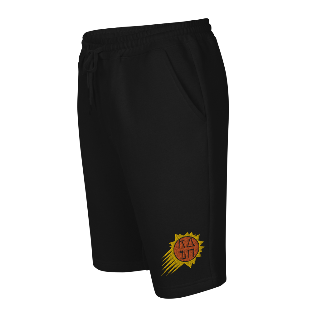 Image of IN THE SUN ' EMBROIDERY FLEECE SHORTS 