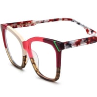Image 1 of Her Signature, Naming Y Collection 5. Youlani Lens (MAGENTA, Beige) for women by Y. Cashay