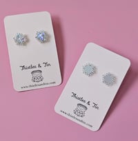 Image 1 of Snowflake Studs