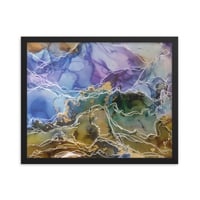 Image 1 of Foothills of Colorado Framed Glossy Paper Print