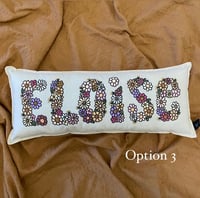 Image 7 of Just Floral Personalised Cushion 