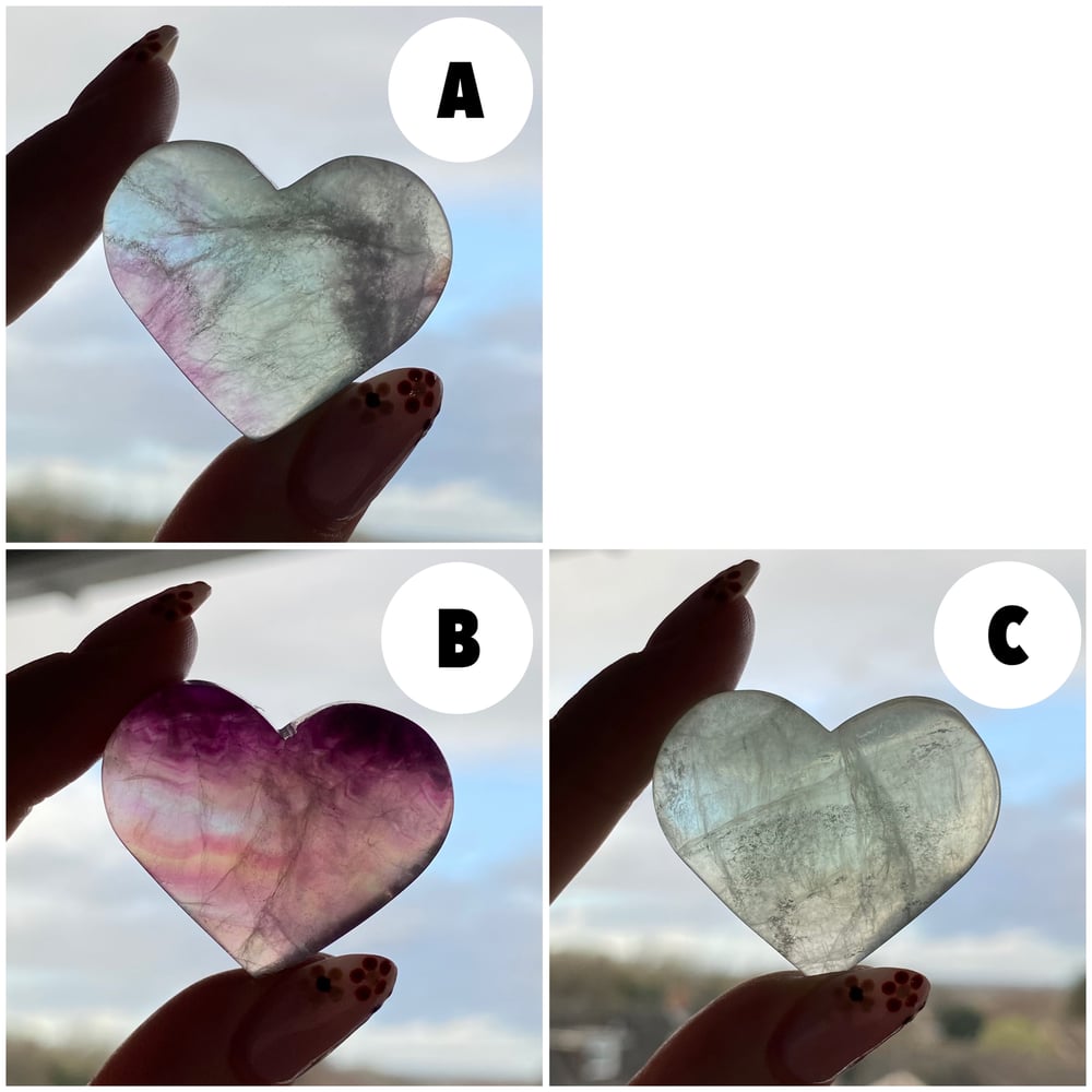 Image of Fluorite Heart