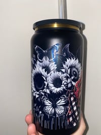 Image 2 of stainless steel luke combs tumbler 