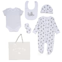 Unisex 5 piece baby grow set 