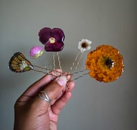 Image 1 of Botanical hair pins