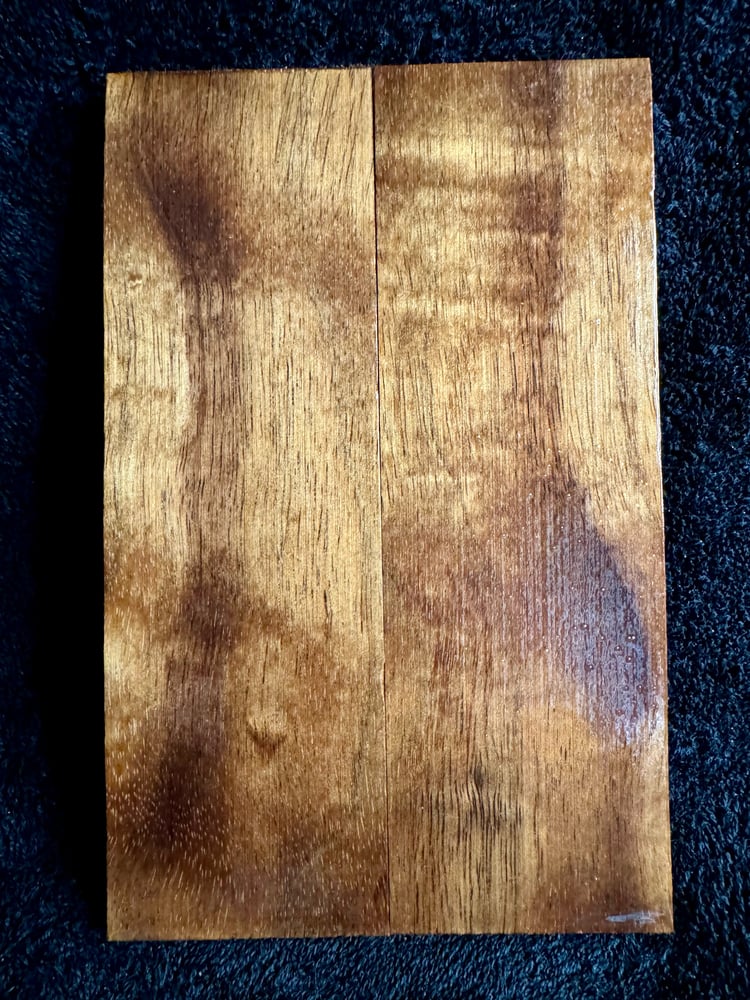 Image of Budget Curly Koa Knife Scales BK-66