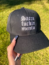 Black SFM dad hat