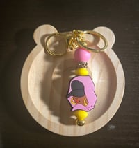 Pink Hoodie Keychain 