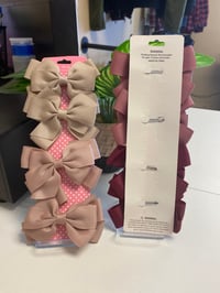 Image 2 of 4pc bow set Nudes 