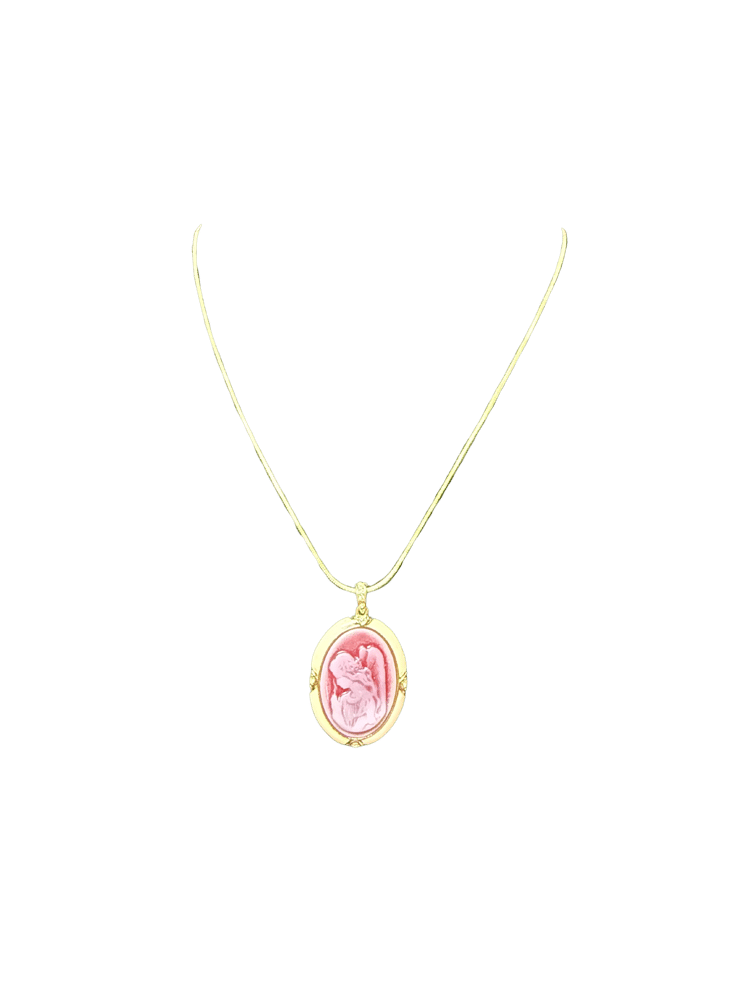 Image of Heavenly Blush Pendant Necklace