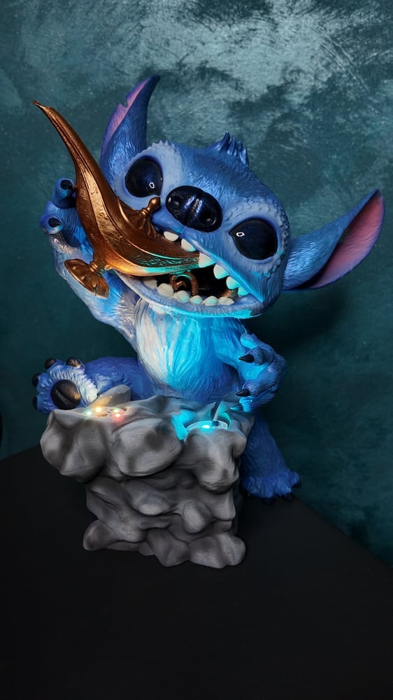 Image of Stitch Genius Lamp