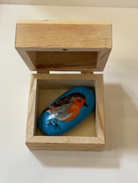 Image 3 of Hand Painted Wooden Box and ‘hug’ 