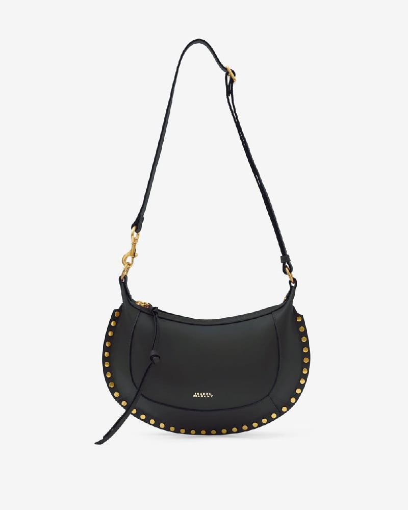 Image of ISABEL MARANT OSKAN MOON BAG BLACK