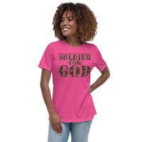 Image 12 of Soldier For God Women's Relaxed T-Shirt