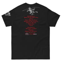 Image 2 of Blasphemy "Wild Rags" Throwback T-Shirt (Black or White Shirt)