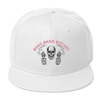 Image 1 of BANG BANG Snap Back Flat Brim Hat