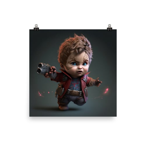 Image of Marvel Babies - Star Lord | Photo paper poster