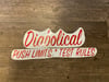 Slogan support banner