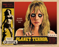 PLANET TERROR Lobby Art Poster