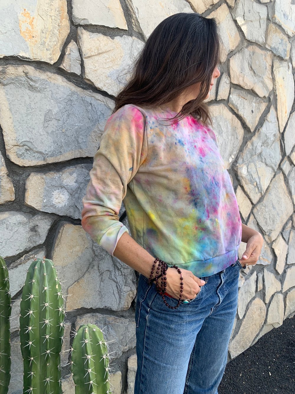 Image of desert painted sweatshirt