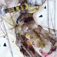 Image 3 of Puppet (Series) Watercolor 