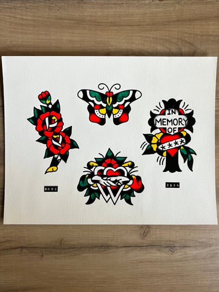 Image of Original Flash Sheet 7