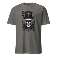 Image 1 of King Of Spades Skull Unisex T-Shirt