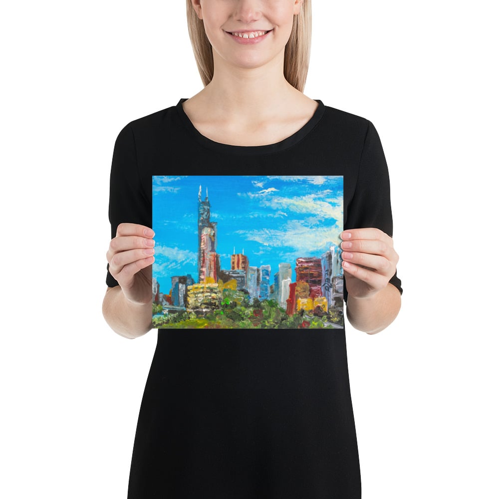 Image of ||| PRINT ||| "Chicago Was Peaceful that Day... Roosevelt"